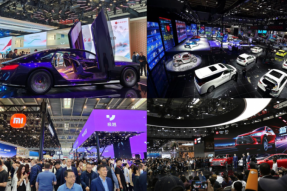 北京国际车展彰显科技与时尚 航母大秀以时尚致敬大国科技